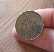 Moneta Rara Da 100 Lire 1961