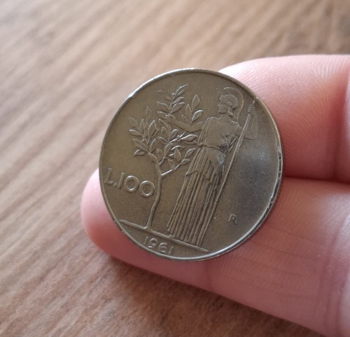 Moneta rara 100 - rara, lire