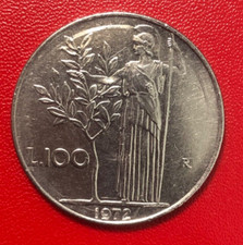 RARA 100 LIRE MINERVA 1972 /
