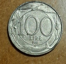 MONETA 100 LIRE PICCOLA 1993
