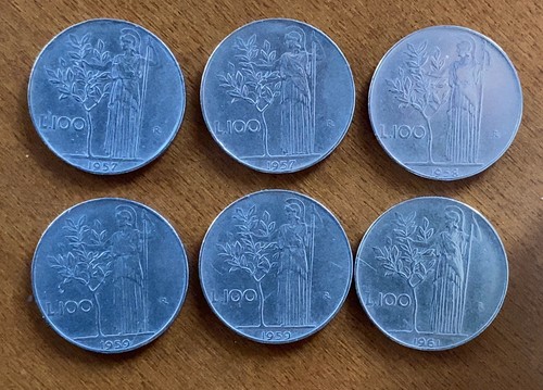 Monete lire italiane rare - lire,