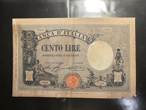 100 lire grande - 100, l