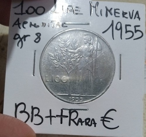 100 lire 1955 molto - 100, bb++(1)