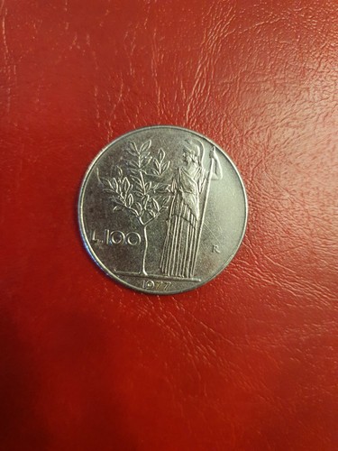 Moneta 100 lire - moneta, 1977