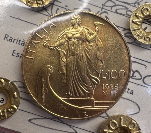 100 lire 1932 rara qfdc - 100, x