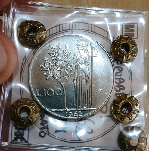 100 lire minerva1962 fdc - lire,