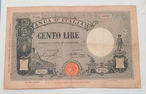 Rara banconota 100 - rara,
