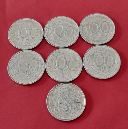 Monete 100 lire t medi - da,