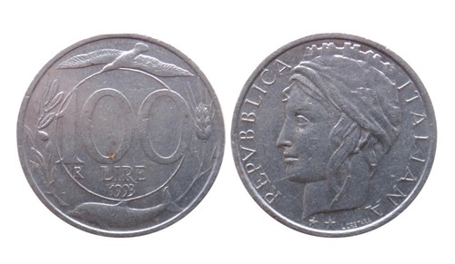 Variante 100 lire 1993 - variante,