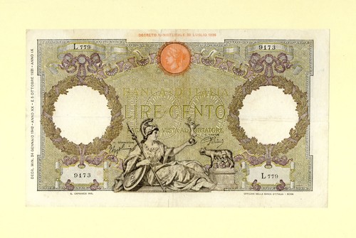Italia 100 lire cento - lire,