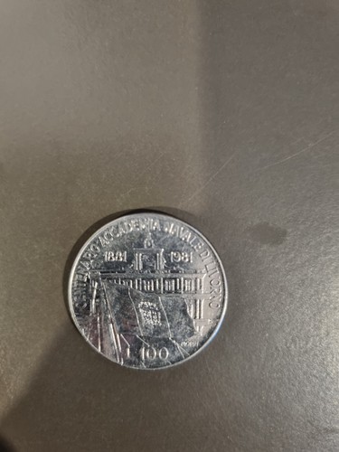 Moneta 100 lire centenario - moneta,