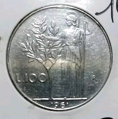 100 lire 1961 - 1961, (3)