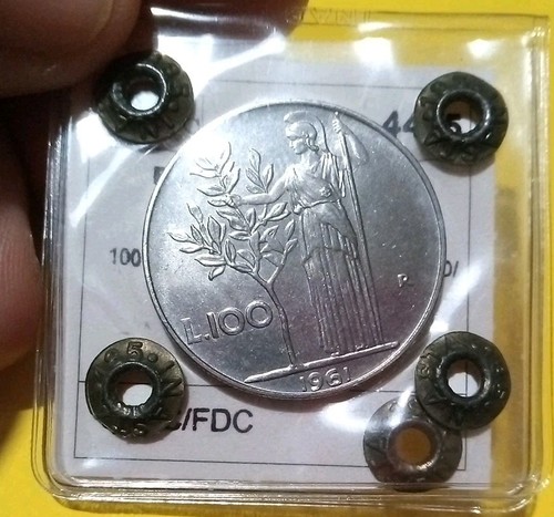 100 lire minerva1961 qfdc fdc - 100, qfdc/fdc