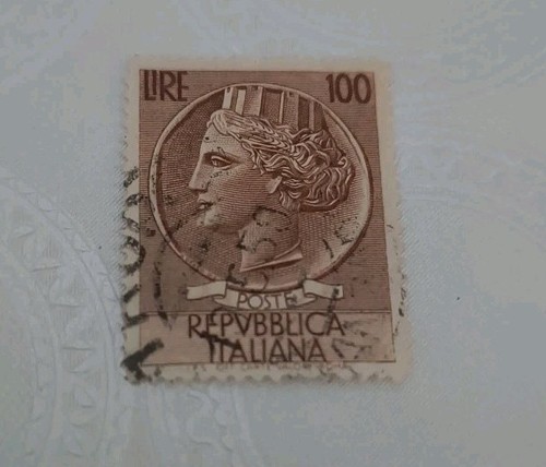 Rare stamp italy 100 - stamp, of