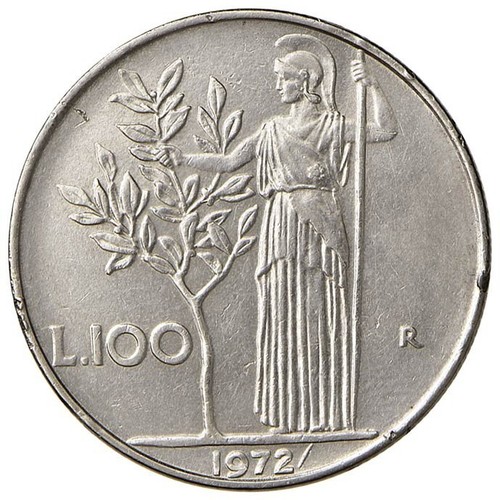 Moneta rara 100 - moneta, lire