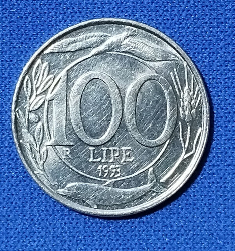 Moneta 100 lire piccola - lire, rara