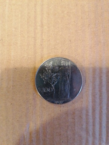 Moneta rara 100 lire - moneta,