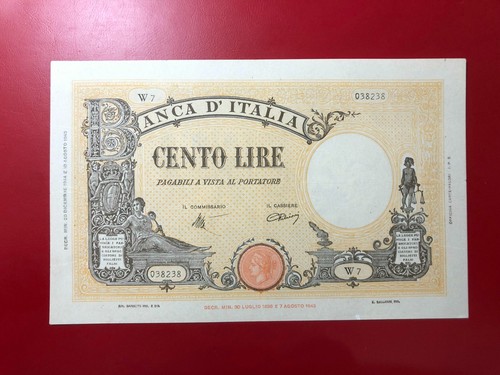 Luogotenenza 100 lire grande - 100,
