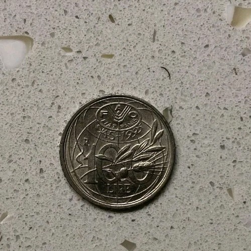 Moneta 100 lire fao - 100,