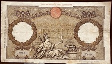 Rara Banconota 100 Lire