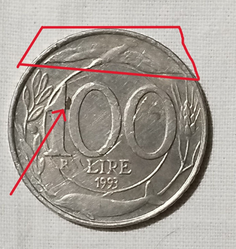 Moneta 100 lire - moneta, piccola
