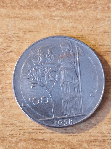 Italia moneta 100 lire rara - italia,