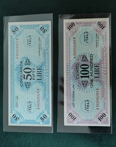 Lotto banconote molto - di, 2